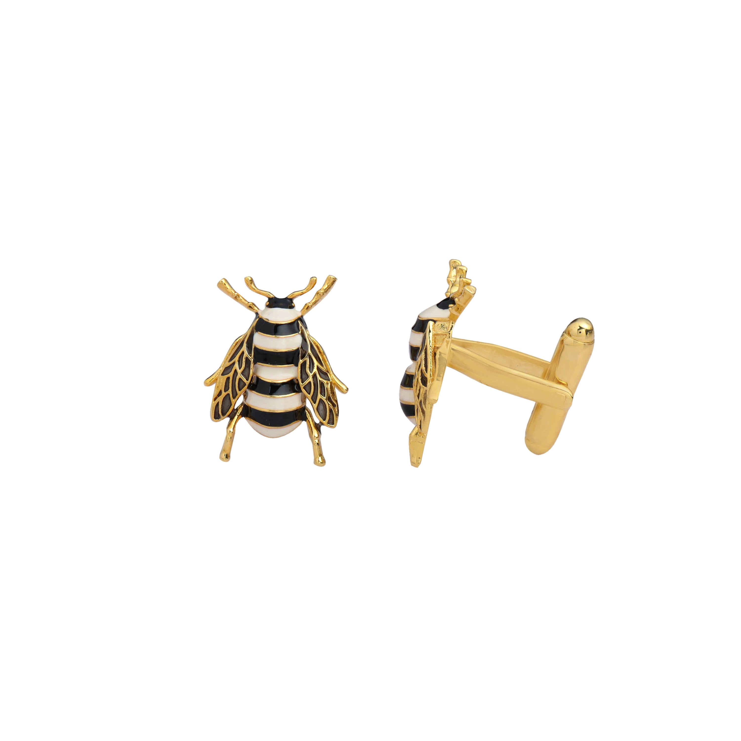 Bee Enamel Cufflinks