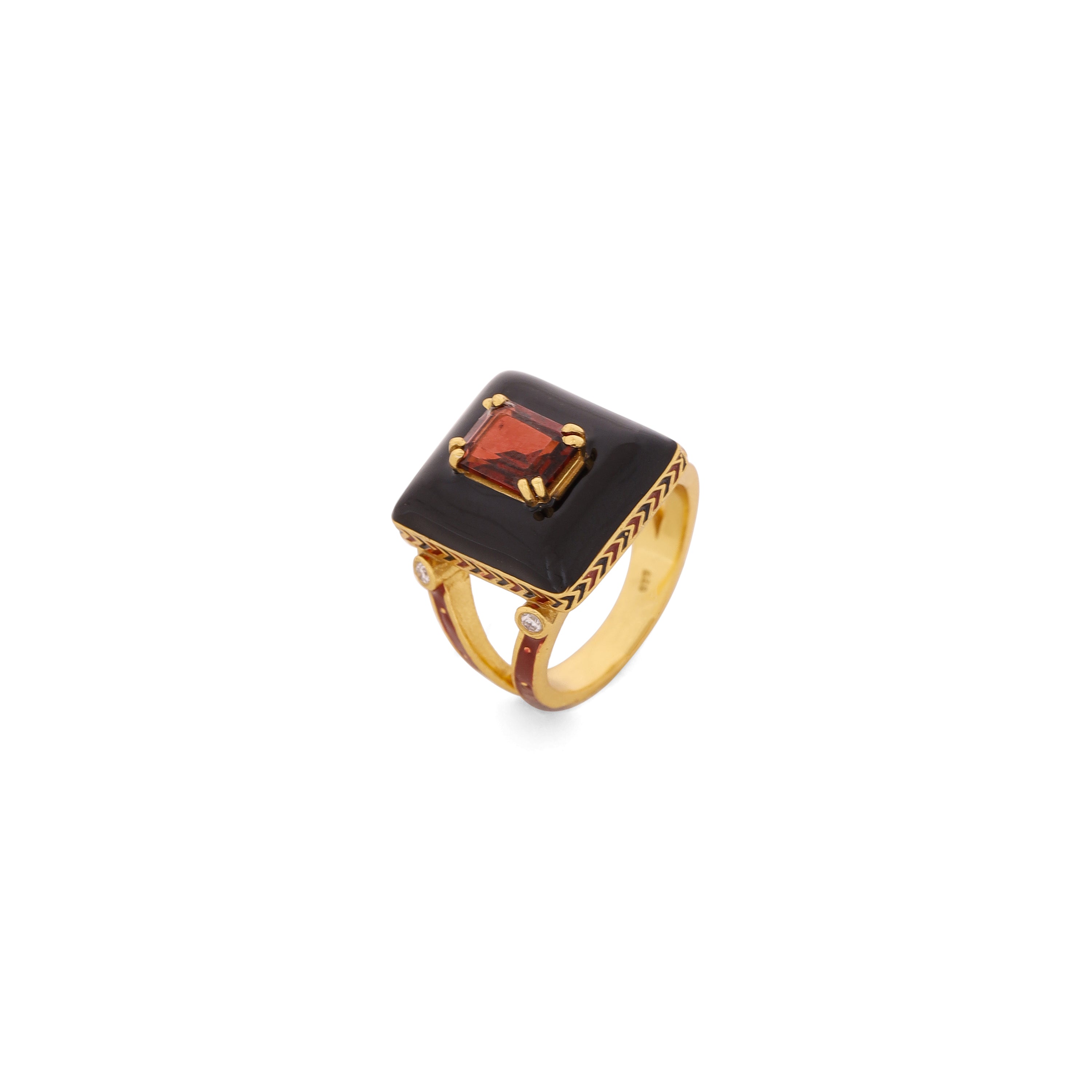 Sora Ring - Garnet