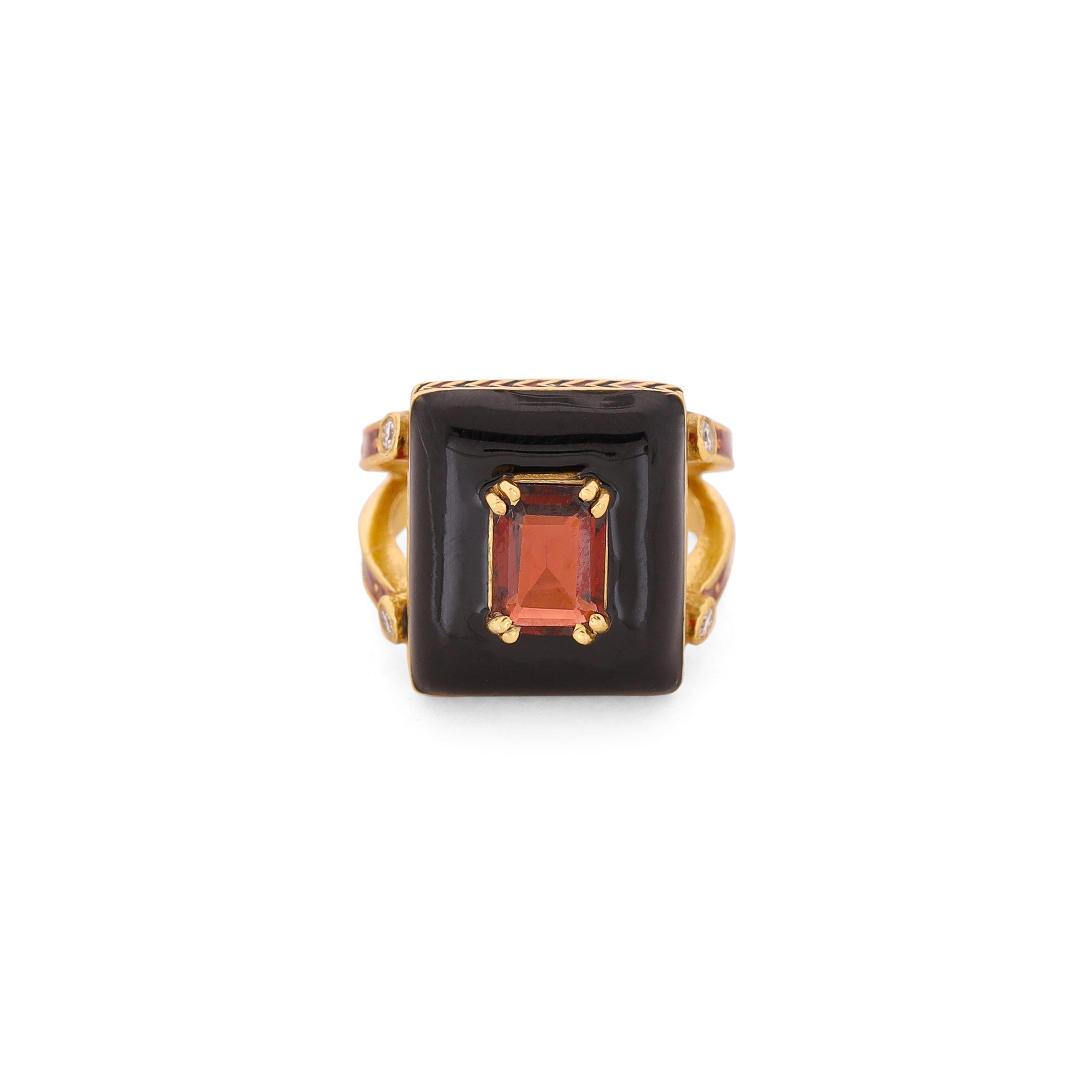 Sora Ring - Garnet