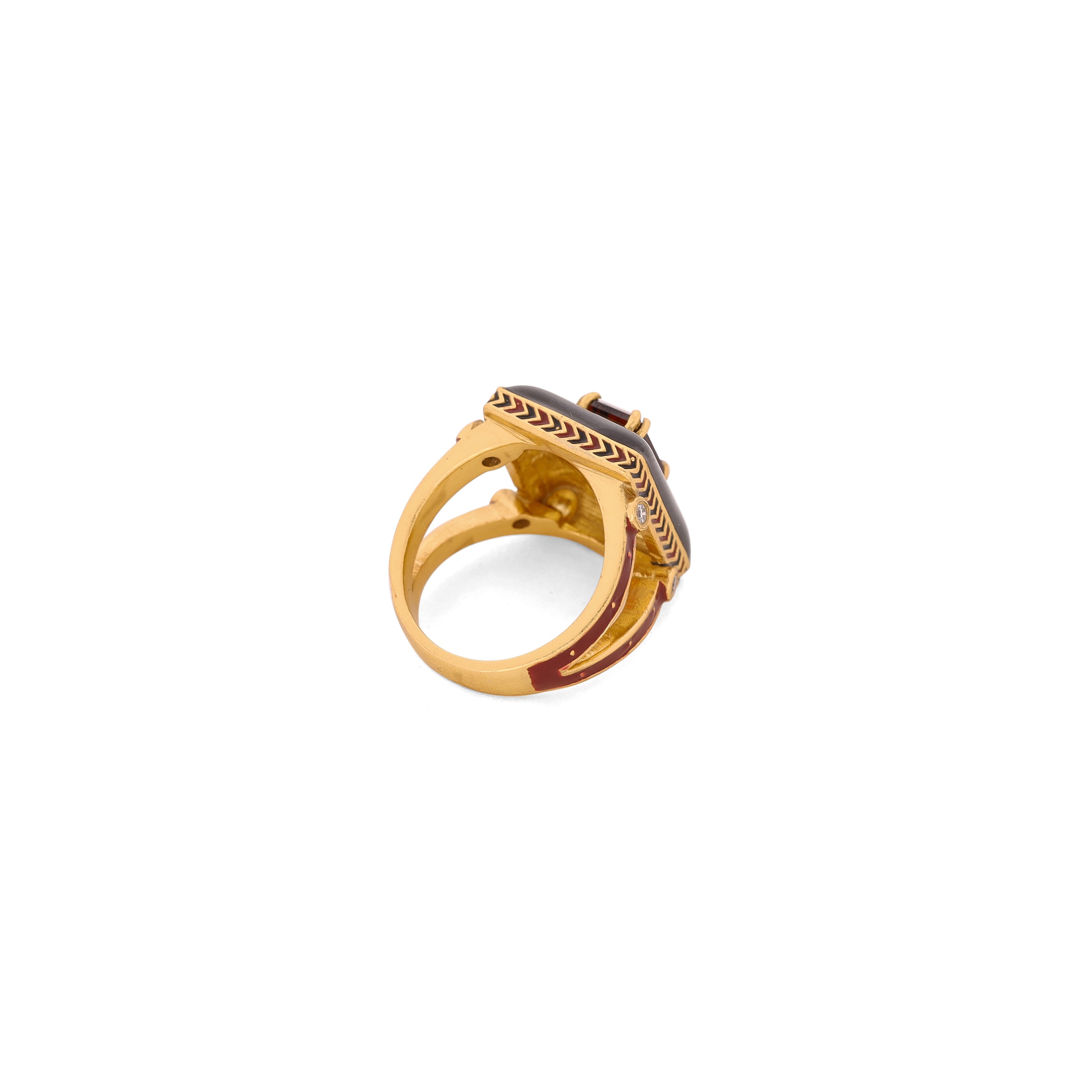 Sora Ring - Garnet