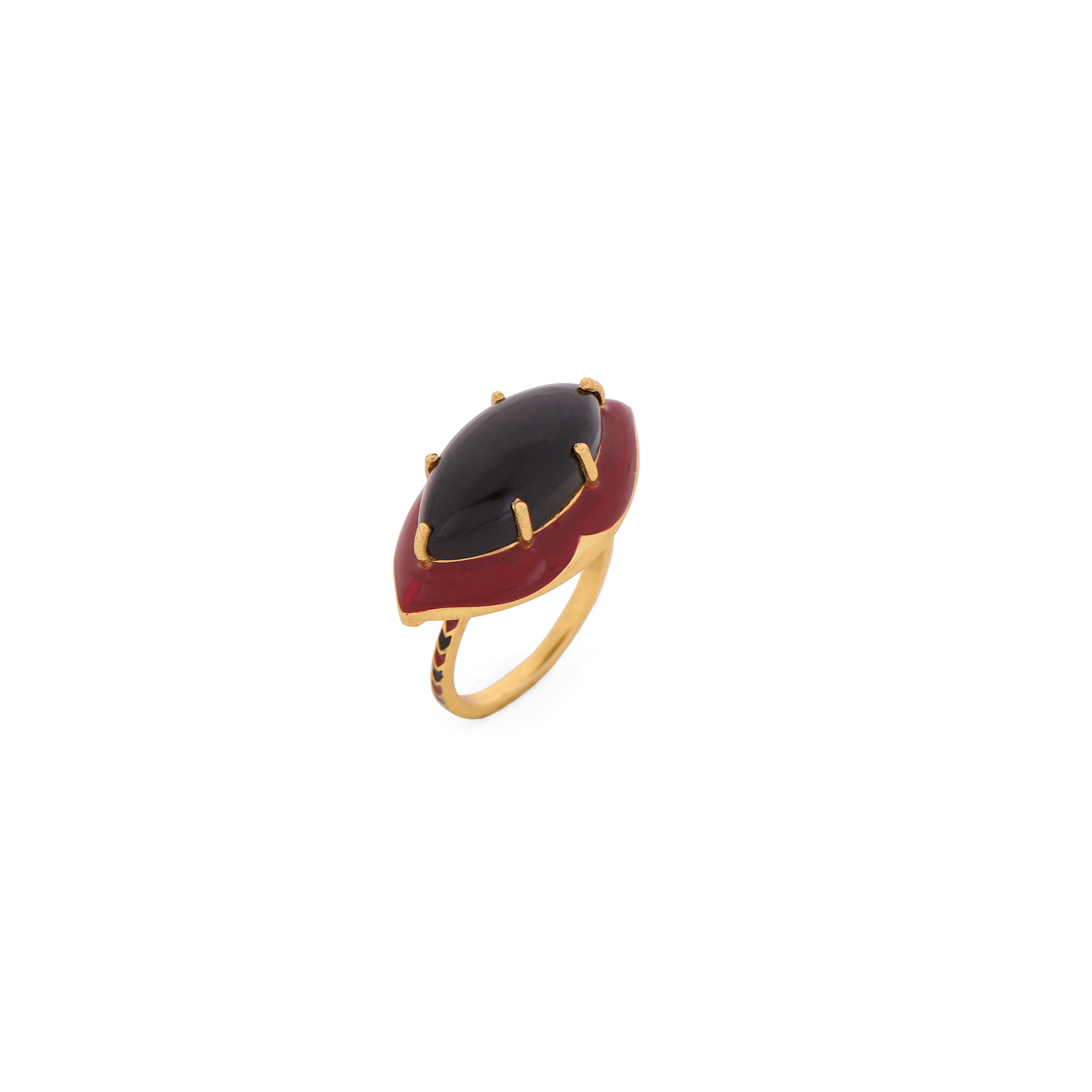 Pala Third Eye ring - Black Onyx