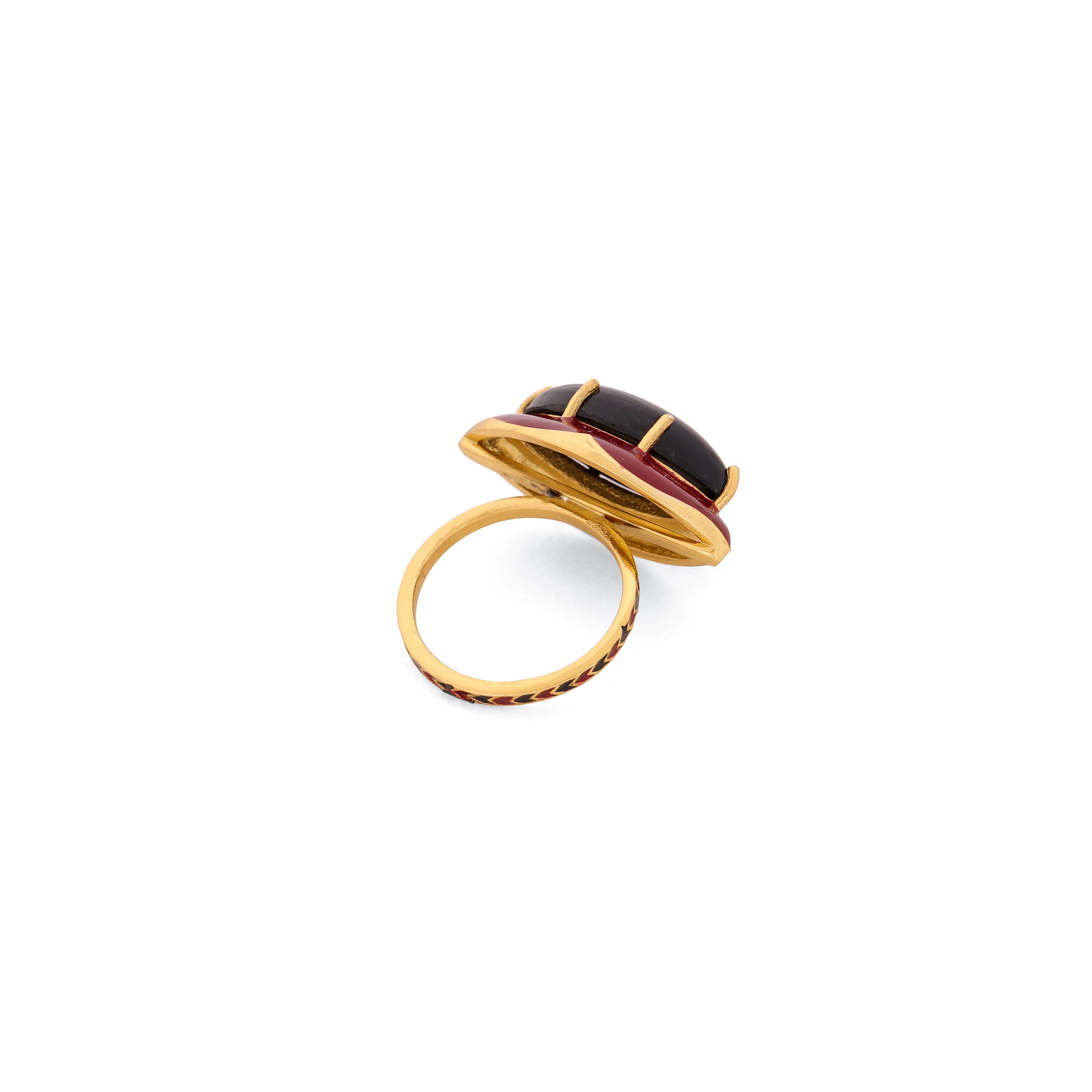 Pala Third Eye ring - Black Onyx