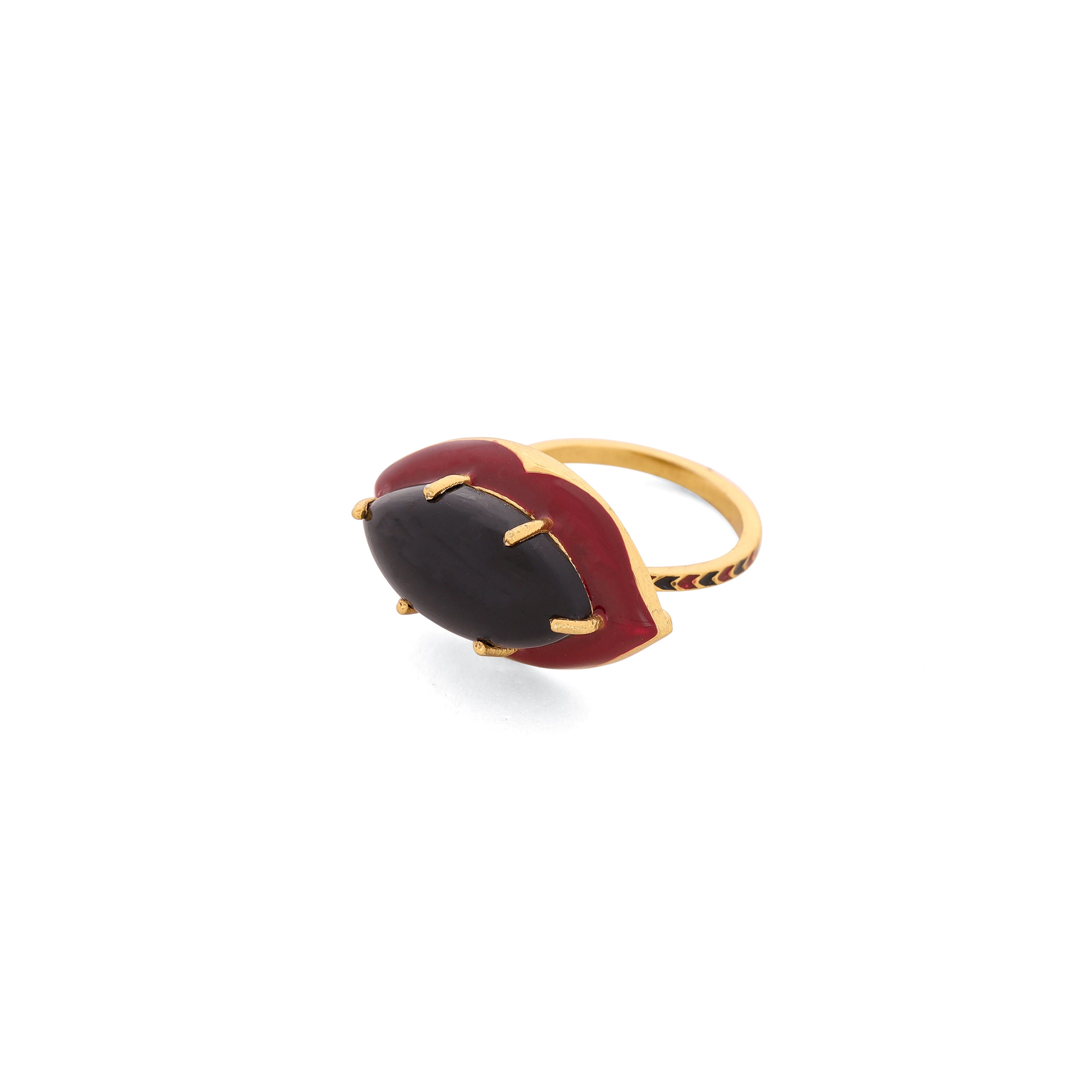 Pala Third Eye ring - Black Onyx