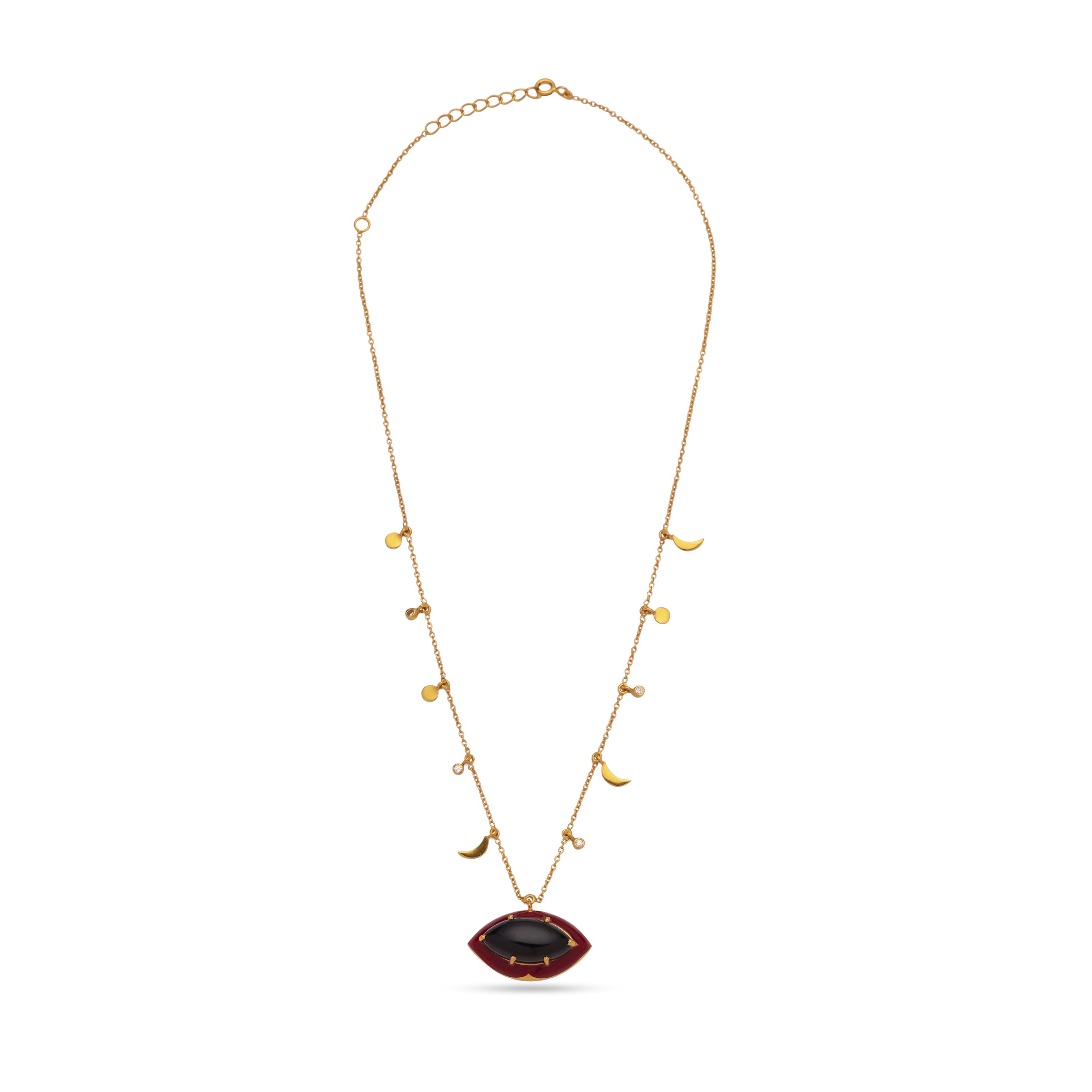 Pala Third Eye Necklace - Black Onyx