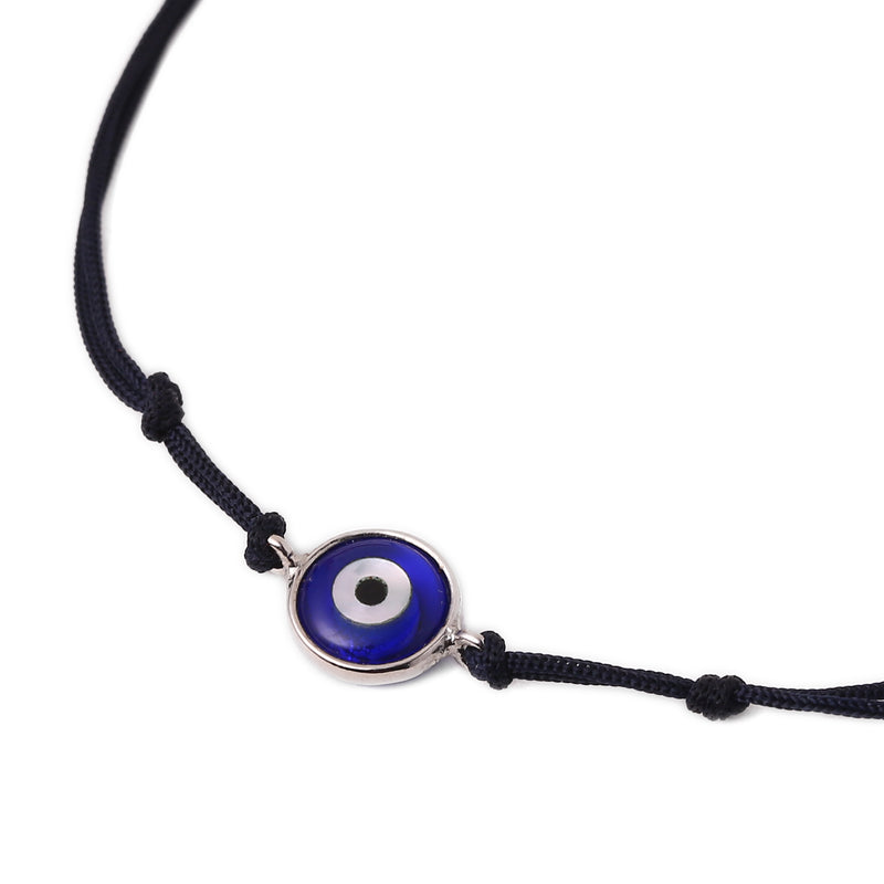 Black Tourmaline, Evil Eye Bracelet | Buy Online Black Tourmaline Evil Eye  Crystal Bracelet - Shubhanjali